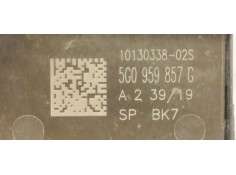 Recambio de mando elevalunas delantero izquierdo para seat leon (5f1) 2.0 tdi fr referencia OEM IAM 5G0959857G  