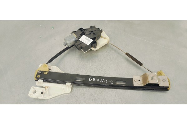 Recambio de elevalunas trasero izquierdo para seat leon (5f1) 2.0 tdi fr referencia OEM IAM 5Q0959407A  