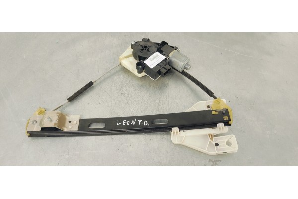 Recambio de elevalunas trasero derecho para seat leon (5f1) 2.0 tdi fr referencia OEM IAM 5Q0959408A  
