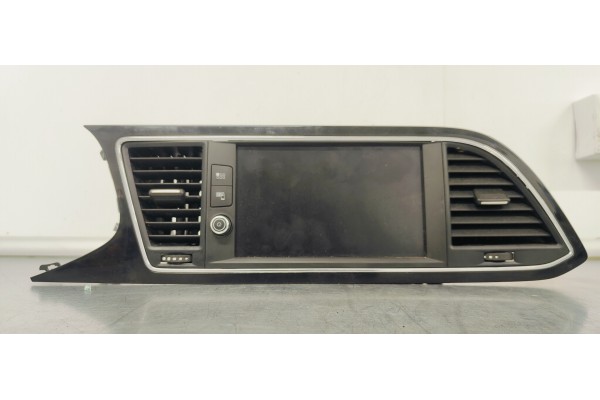 Recambio de pantalla multifuncion para seat leon (5f1) 2.0 tdi fr referencia OEM IAM 5F0919606  