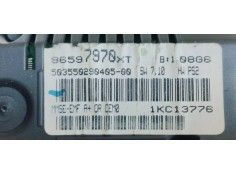 Recambio de pantalla multifuncion para citroen c3 1.1 i 60 referencia OEM IAM 96597970XT  