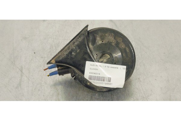 Recambio de claxon para audi a3 (8l) 1.9 tdi ambiente referencia OEM IAM E20092018  