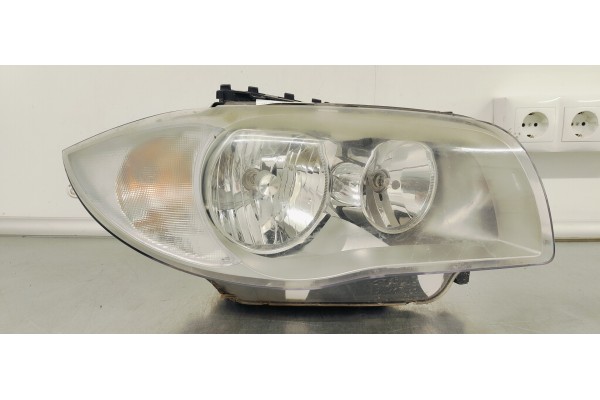 Recambio de faro derecho para bmw serie 1 berlina (e81/e87) 1.6 i referencia OEM IAM   
