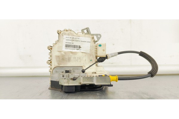 Recambio de cerradura puerta trasera derecha para audi q5 (8r) 2.0 tdi referencia OEM IAM 8K0839016C  