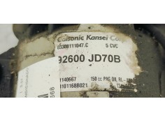 Recambio de compresor aire acondicionado para nissan qashqai (j10) referencia OEM IAM 92600JD70B  
