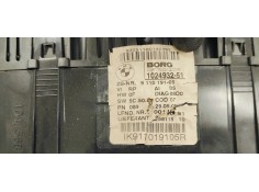 Recambio de cuadro instrumentos para bmw serie 1 berlina (e81/e87) 1.6 i referencia OEM IAM 9110191  