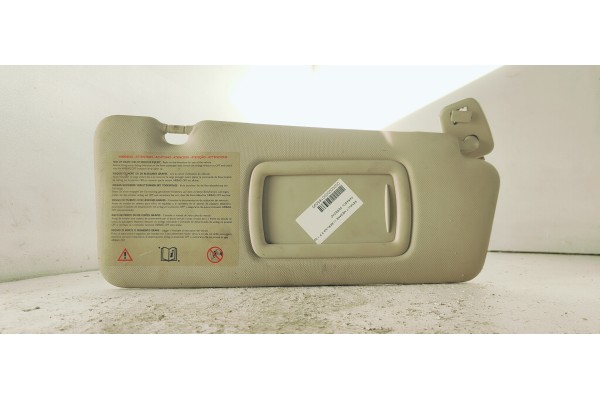 Recambio de parasol derecho para renault megane iii berlina 5 p 1.5dci 110 fap referencia OEM IAM   