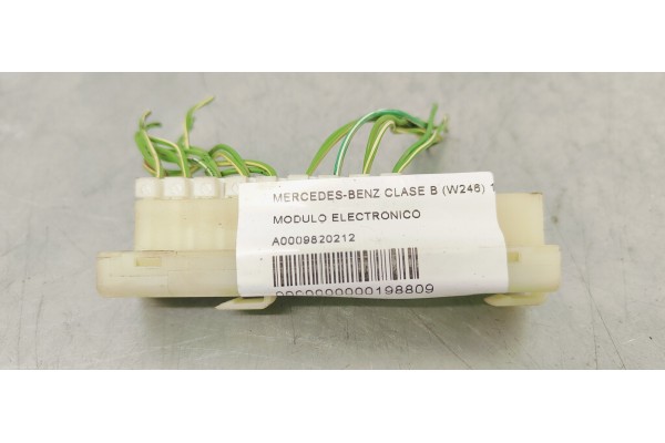 Recambio de modulo electronico para mercedes-benz clase b (w246) 1.8 cdi referencia OEM IAM A0009820212  