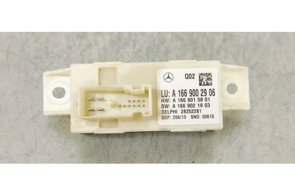 Recambio de modulo electronico para mercedes-benz clase b (w246) 1.8 cdi referencia OEM IAM A1669002906  