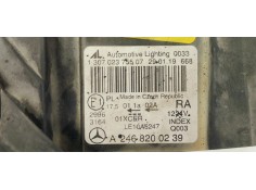 Recambio de faro derecho para mercedes-benz clase b (w246) 1.8 cdi referencia OEM IAM A2468200239  