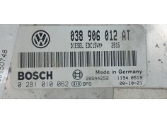 Recambio de centralita motor uce para seat toledo (1m2) signo referencia OEM IAM 0281010062  