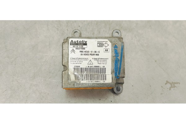 Recambio de centralita airbag para citroen xsara picasso 2.0 hdi satisfaction referencia OEM IAM 9652276980  
