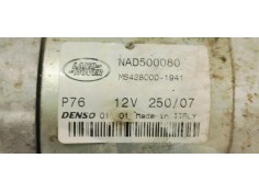 Recambio de motor arranque para land rover discovery v6 td se referencia OEM IAM NAD500080  