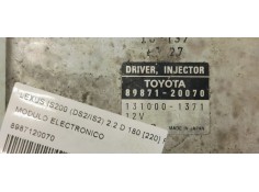 Recambio de modulo electronico para lexus is200 (ds2/is2) 2.2 d 180 [220] fap referencia OEM IAM 8987120070  
