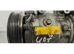 Recambio de compresor aire acondicionado para peugeot 407 st sport referencia OEM IAM 9648138980  