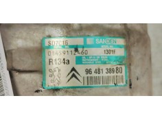 Recambio de compresor aire acondicionado para peugeot 407 st sport referencia OEM IAM 9648138980  