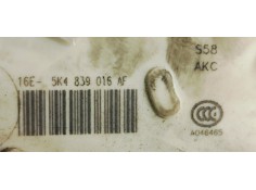 Recambio de cerradura puerta trasera derecha para seat leon (5f1) 1.4 i referencia OEM IAM 5K4839016AF  