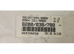 Recambio de cuadro instrumentos para renault megane i scenic (ja0) 1.6 16v kaleido referencia OEM IAM 8200038788  