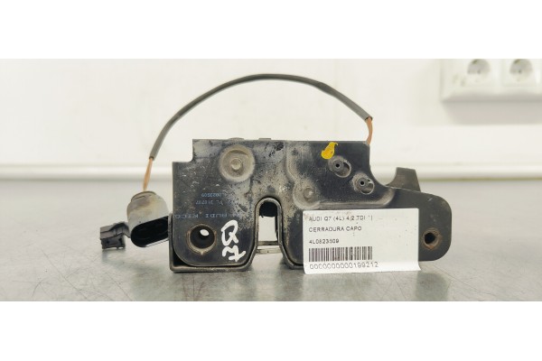 Recambio de cerradura capo para audi q7 (4l) 4.2 tdi referencia OEM IAM 4L0823509  