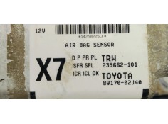 Recambio de centralita airbag para toyota auris 1.6 d4d 112 fap referencia OEM IAM 8917002J40  