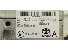 Recambio de sistema audio / radio cd para toyota auris 1.6 d4d 112 fap referencia OEM IAM 8614002360  