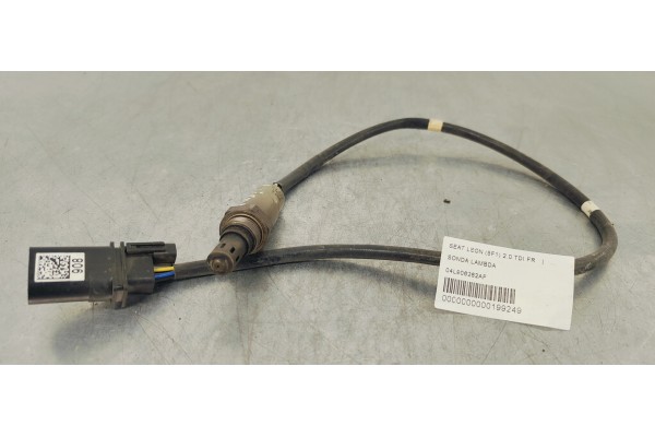 Recambio de sonda lambda para seat leon (5f1) 2.0 tdi fr referencia OEM IAM 04L906262AF  