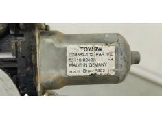 Recambio de elevalunas delantero derecho para toyota auris 1.6 d4d 112 fap referencia OEM IAM 8570102010  