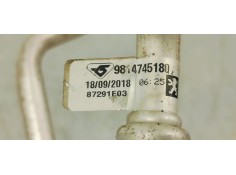 Recambio de tubos aire acondicionado para peugeot 208 1.2 referencia OEM IAM 9814745180  