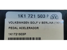Recambio de pedal acelerador para volkswagen golf v berlina (1k1) highline 4motion referencia OEM IAM 1K1721503P  