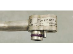 Recambio de tubos aire acondicionado para audi q7 (4l) 4.2 tdi referencia OEM IAM 7L6820017D  