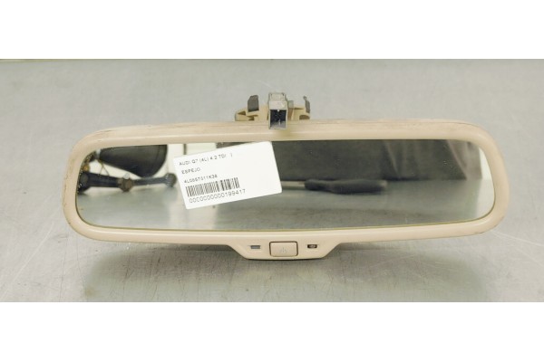 Recambio de espejo para audi q7 (4l) 4.2 tdi referencia OEM IAM 4L0857511K38  