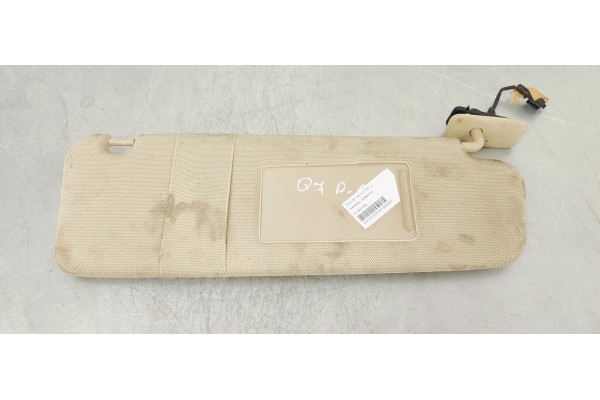 Recambio de parasol derecho para audi q7 (4l) 4.2 tdi referencia OEM IAM 4L0857552  