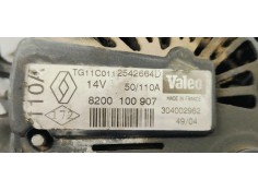 Recambio de alternador para renault scenic ii confort expression referencia OEM IAM 8200100907  