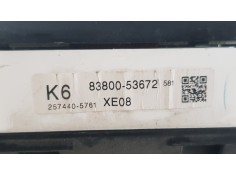 Recambio de cuadro instrumentos para lexus is200 (ds2/is2) 2.2 d 180 [220] fap referencia OEM IAM 8380053672  