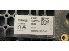 Recambio de enfriador egr para citroen jumpy fugón 1.5 hdi 100 fap referencia OEM IAM 9813050280  