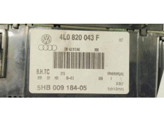 Recambio de mando climatizador para audi q7 (4l) 4.2 tdi referencia OEM IAM 4L0820043F  