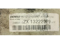 Recambio de alternador para opel corsa d 1.2i 80 referencia OEM IAM 13222929  