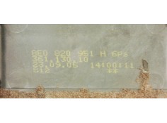 Recambio de rejilla aireadora para audi a4 berlina (8e) 1.9 tdi (96kw) referencia OEM IAM 8E0820951H  