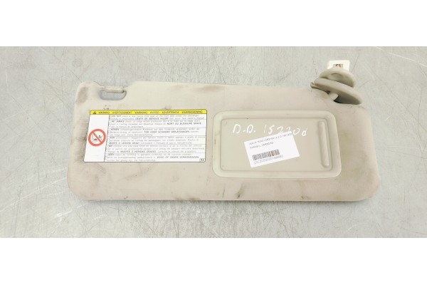 Recambio de parasol derecho para lexus is200 (ds2/is2) 2.2 d 180 [220] fap referencia OEM IAM   