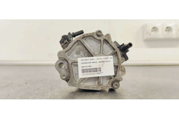 Recambio de depresor freno / bomba vacio para peugeot 2008 (--.2013) 1.5hdi 100 fap referencia OEM IAM 9804021880  