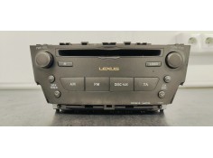 Recambio de sistema audio / radio cd para lexus is200 (ds2/is2) 2.2 d 180 [220] fap referencia OEM IAM 8612053400  