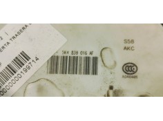 Recambio de cerradura puerta trasera derecha para seat leon (5f1) 1.2 referencia OEM IAM 5K4839016AF  