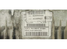 Recambio de centralita motor uce para renault kangoo (f/kc0) 1.5 dci diesel referencia OEM IAM 8200909666  
