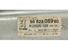 Recambio de elevalunas delantero izquierdo para peugeot 5008 allure referencia OEM IAM 9682808980  