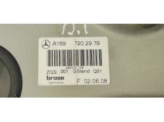Recambio de elevalunas delantero izquierdo para mercedes-benz clase b (w245) 180 cdi (245.207) referencia OEM IAM A1697202979  