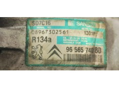 Recambio de compresor aire acondicionado para peugeot 407 st sport referencia OEM IAM 9656574080  