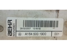 Recambio de intercooler para mercedes-benz clase m (w164) 320 cdi 4m edition 10 referencia OEM IAM A1645001900  