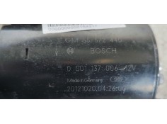 Recambio de motor arranque para opel insignia berlina expression referencia OEM IAM 0001137006  