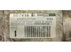 Recambio de compresor aire acondicionado para dacia logan referencia OEM IAM 8200600135  