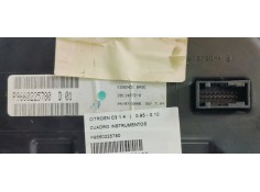 Recambio de cuadro instrumentos para citroen c3 1.4 referencia OEM IAM P9660225780  